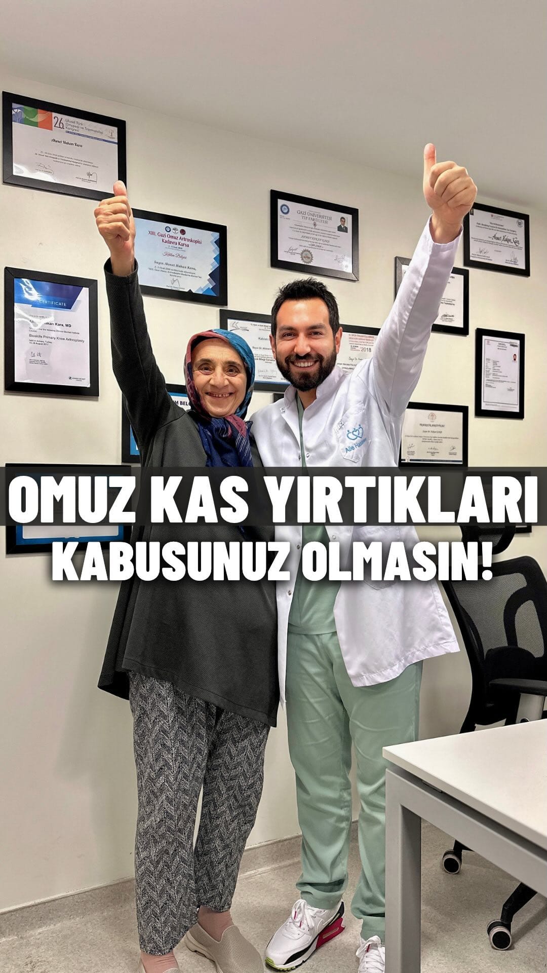 Omuz Kas Yırtıkları Kabusunuz Olmasın